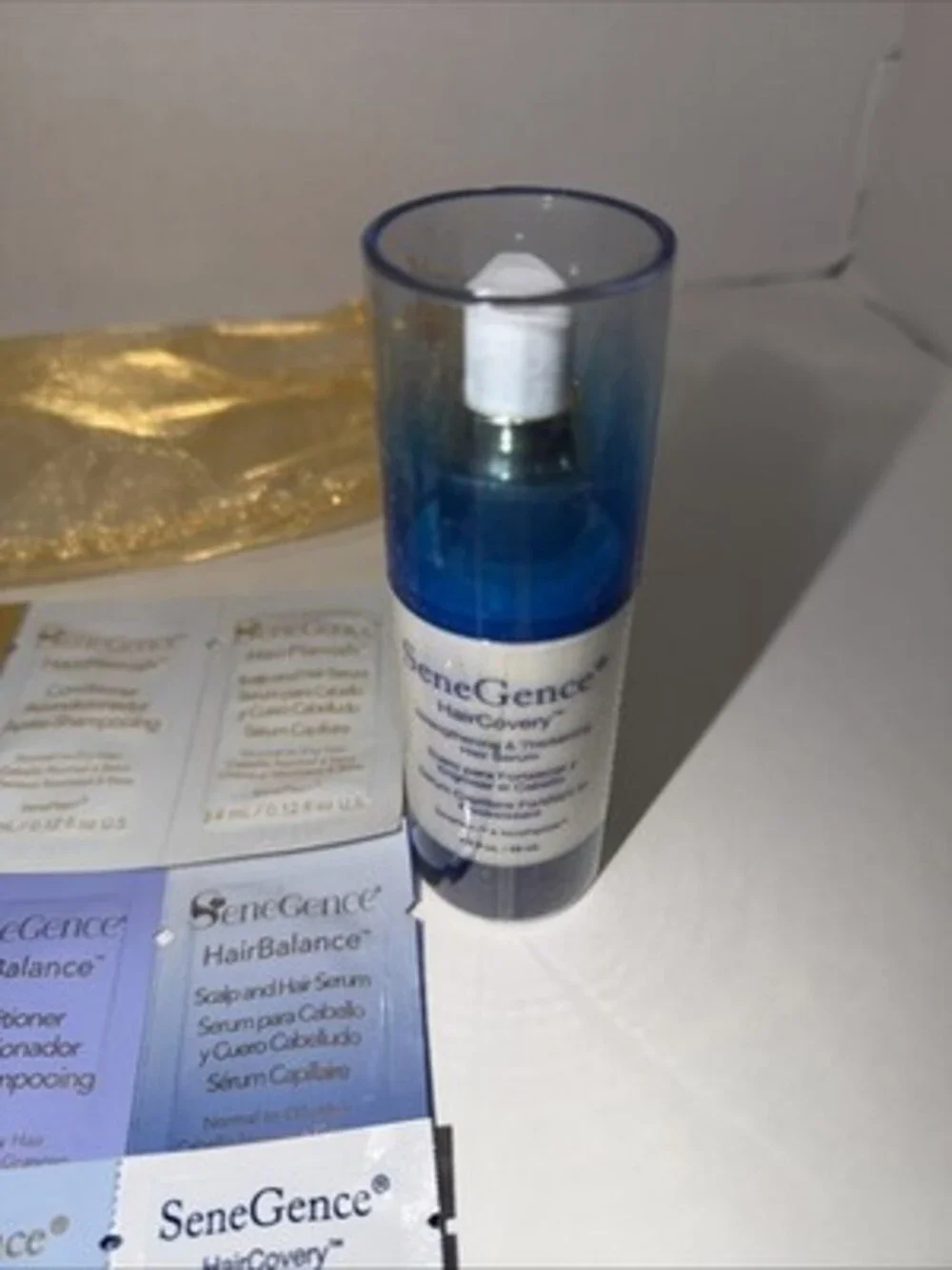 SeneGence HairCovery Strengthening & Thickening Hair Serum 2.9 fl. oz With...